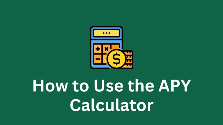 User Guide: How to Use the Atal Pension Yojana (APY) Calculator