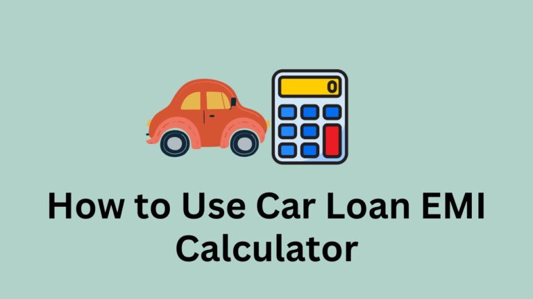 Car Loan EMI Calculator