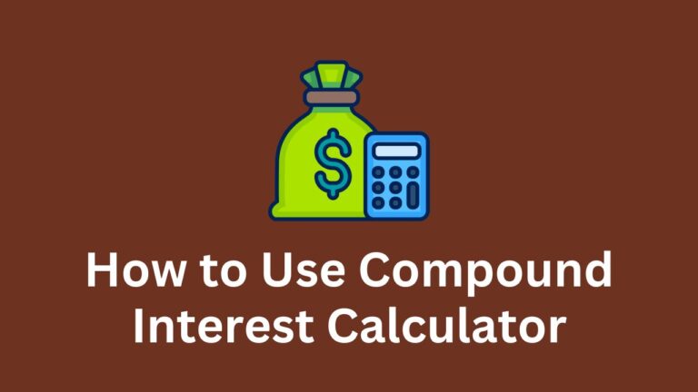 Compound Interest Calculator