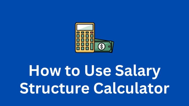 Salary Structure Calculator