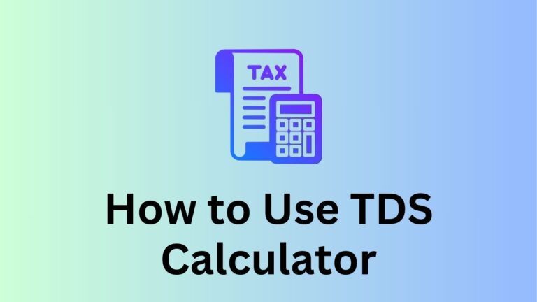 TDS Calculator