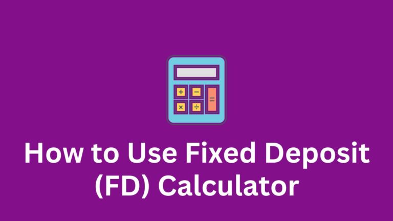 FD Calculator