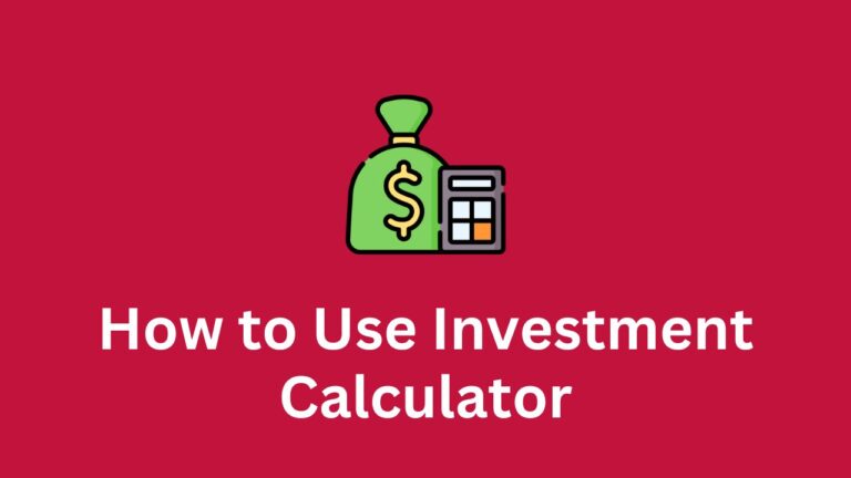 Investment Calculator